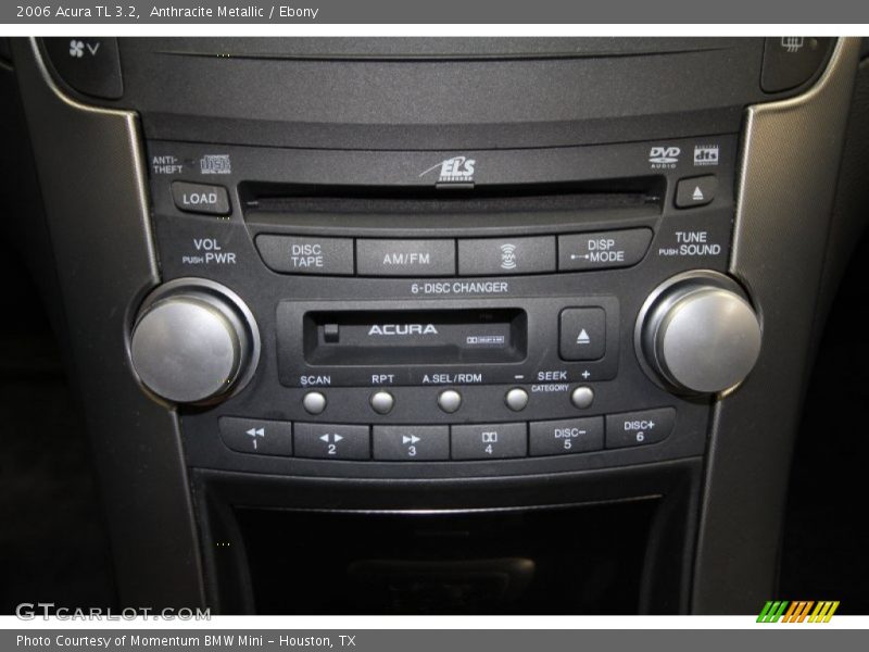 Anthracite Metallic / Ebony 2006 Acura TL 3.2