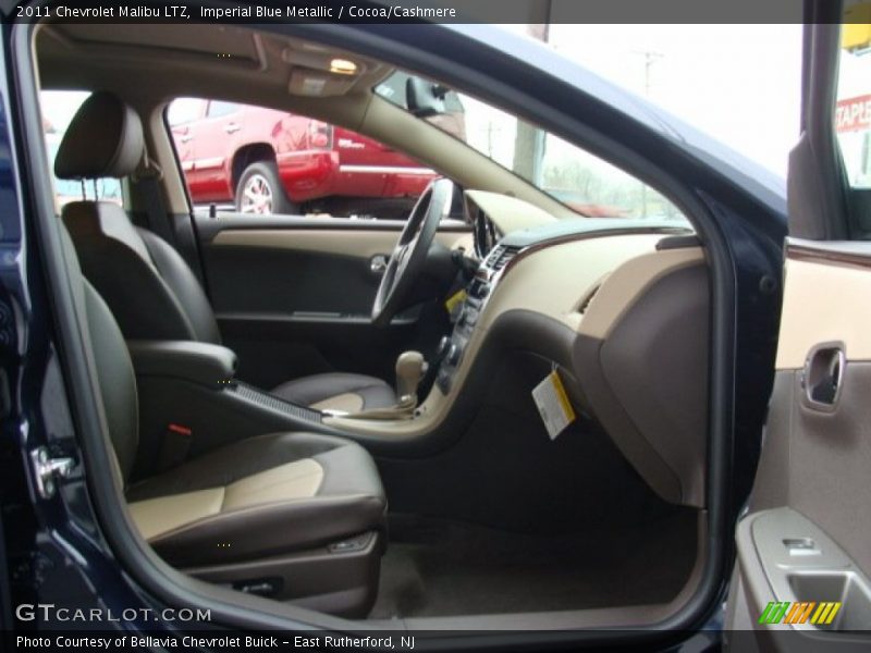 Imperial Blue Metallic / Cocoa/Cashmere 2011 Chevrolet Malibu LTZ