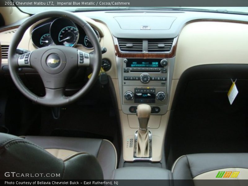 Imperial Blue Metallic / Cocoa/Cashmere 2011 Chevrolet Malibu LTZ