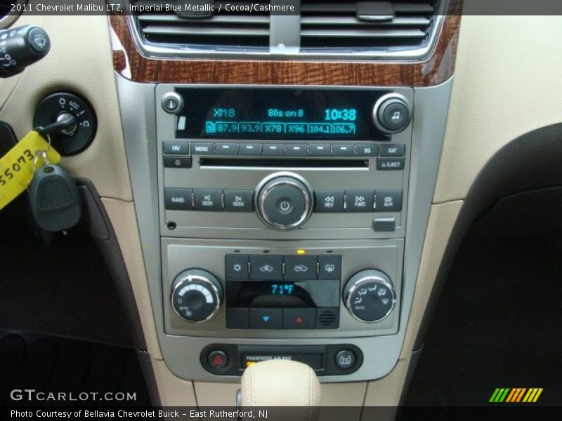 Imperial Blue Metallic / Cocoa/Cashmere 2011 Chevrolet Malibu LTZ