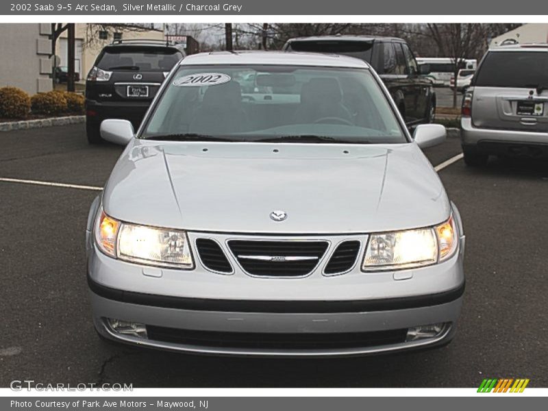Silver Metallic / Charcoal Grey 2002 Saab 9-5 Arc Sedan