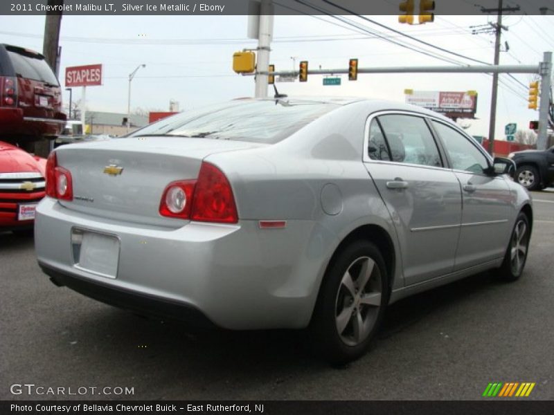 Silver Ice Metallic / Ebony 2011 Chevrolet Malibu LT