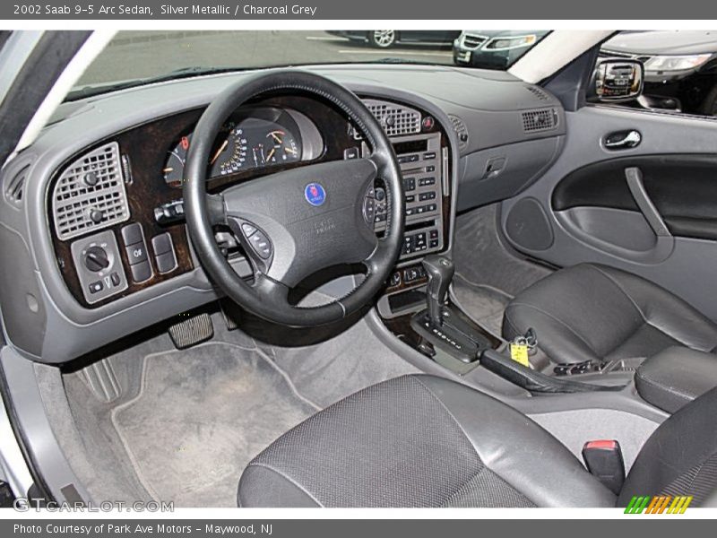 Silver Metallic / Charcoal Grey 2002 Saab 9-5 Arc Sedan