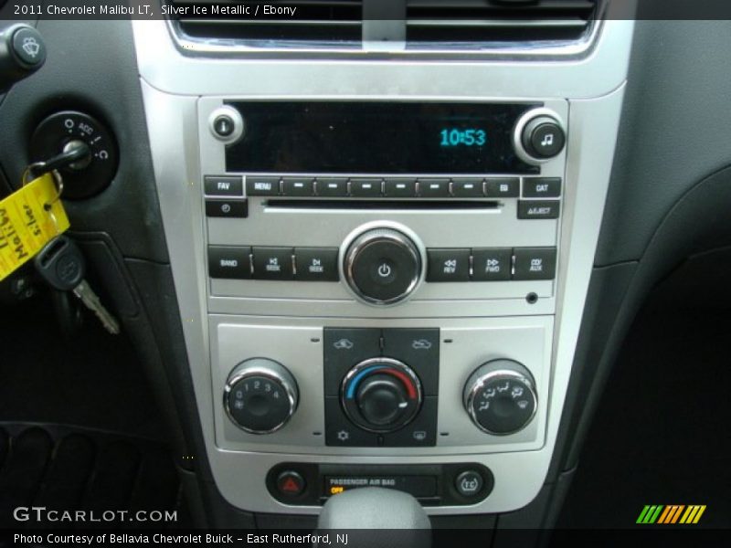 Silver Ice Metallic / Ebony 2011 Chevrolet Malibu LT