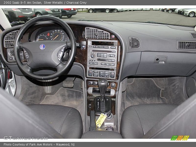 Silver Metallic / Charcoal Grey 2002 Saab 9-5 Arc Sedan