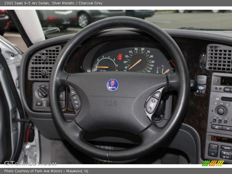 Silver Metallic / Charcoal Grey 2002 Saab 9-5 Arc Sedan