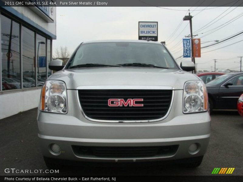 Pure Silver Metallic / Ebony 2011 GMC Yukon XL SLE 4x4