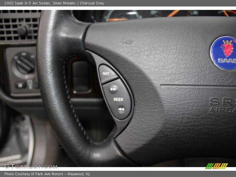 Silver Metallic / Charcoal Grey 2002 Saab 9-5 Arc Sedan