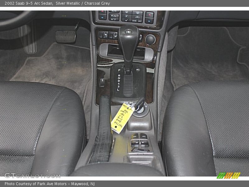 Silver Metallic / Charcoal Grey 2002 Saab 9-5 Arc Sedan