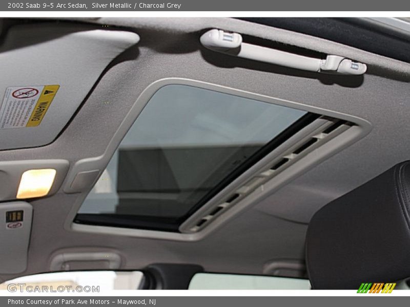 Silver Metallic / Charcoal Grey 2002 Saab 9-5 Arc Sedan