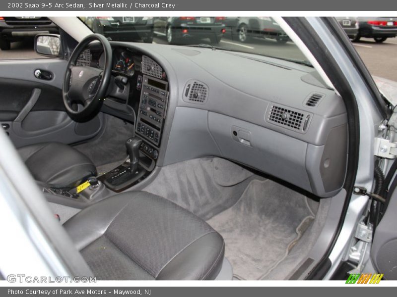 Silver Metallic / Charcoal Grey 2002 Saab 9-5 Arc Sedan