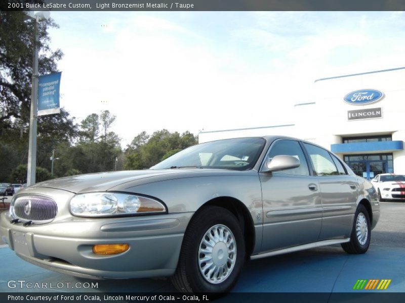 Light Bronzemist Metallic / Taupe 2001 Buick LeSabre Custom