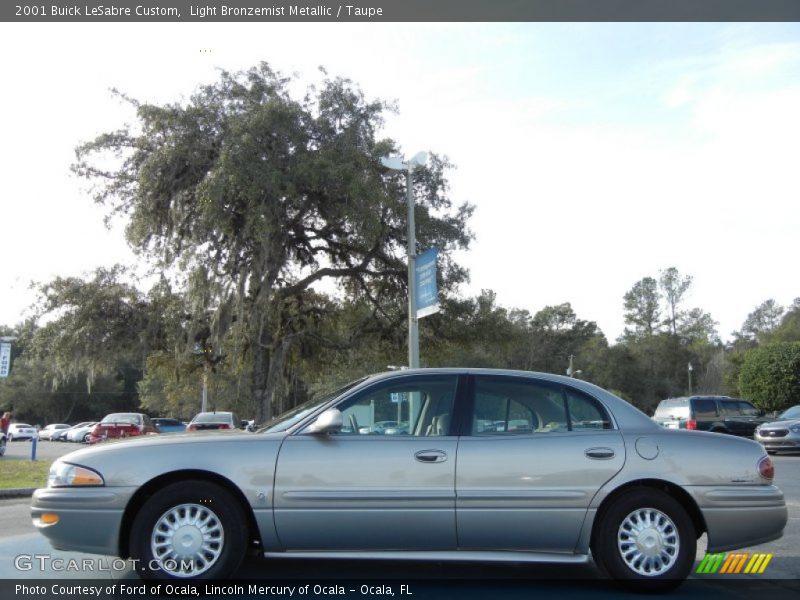 Light Bronzemist Metallic / Taupe 2001 Buick LeSabre Custom