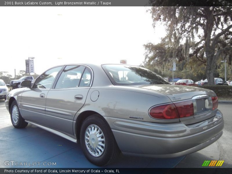 Light Bronzemist Metallic / Taupe 2001 Buick LeSabre Custom
