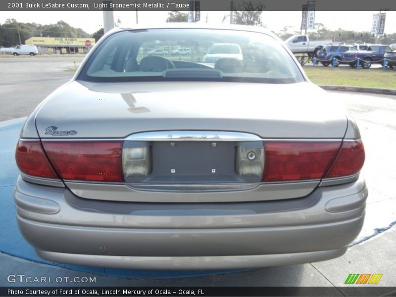 Light Bronzemist Metallic / Taupe 2001 Buick LeSabre Custom