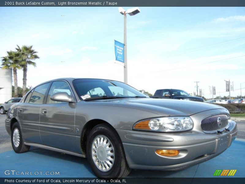 Light Bronzemist Metallic / Taupe 2001 Buick LeSabre Custom