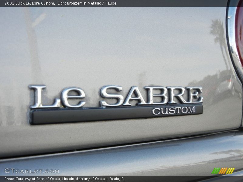 Light Bronzemist Metallic / Taupe 2001 Buick LeSabre Custom