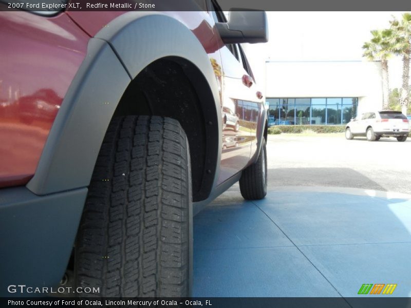 Redfire Metallic / Stone 2007 Ford Explorer XLT