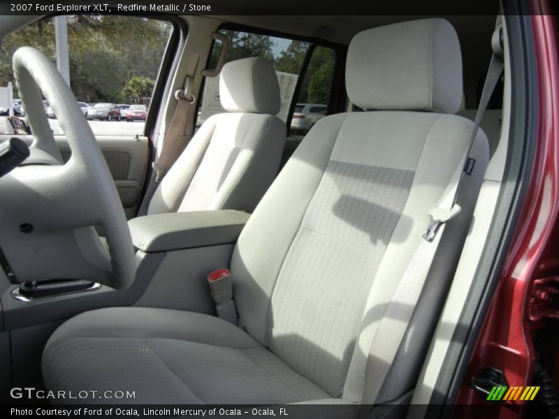 Redfire Metallic / Stone 2007 Ford Explorer XLT