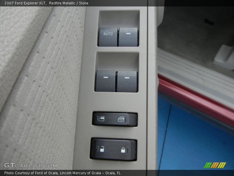 Redfire Metallic / Stone 2007 Ford Explorer XLT