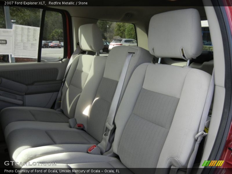 Redfire Metallic / Stone 2007 Ford Explorer XLT