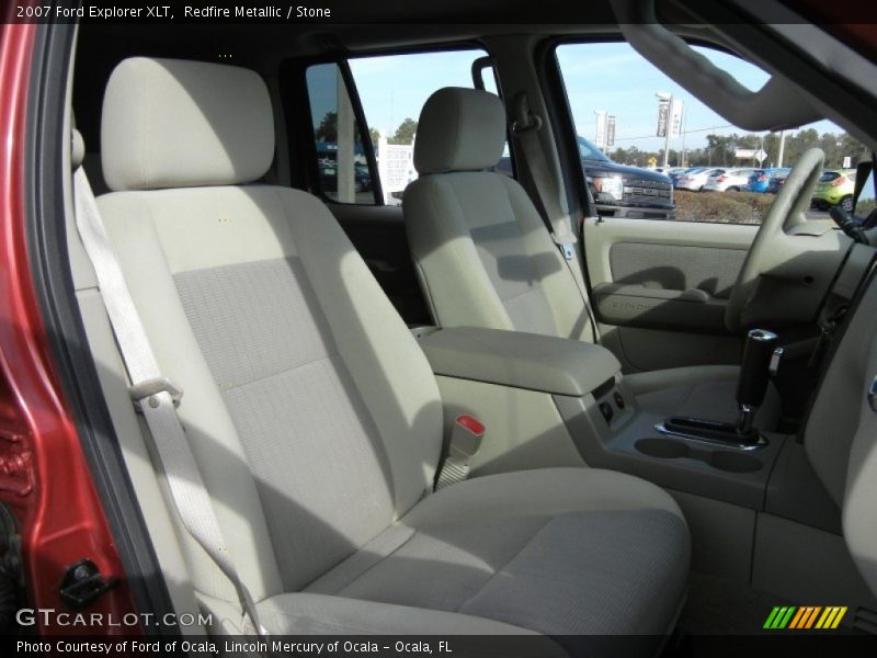 Redfire Metallic / Stone 2007 Ford Explorer XLT