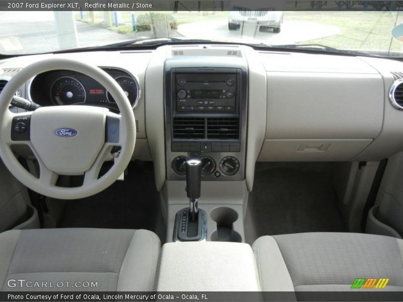 Redfire Metallic / Stone 2007 Ford Explorer XLT