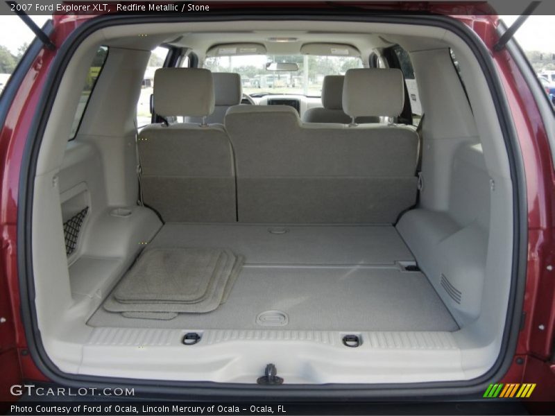 Redfire Metallic / Stone 2007 Ford Explorer XLT
