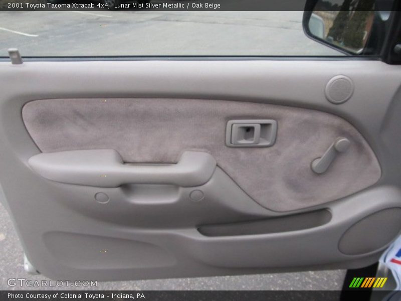 Lunar Mist Silver Metallic / Oak Beige 2001 Toyota Tacoma Xtracab 4x4