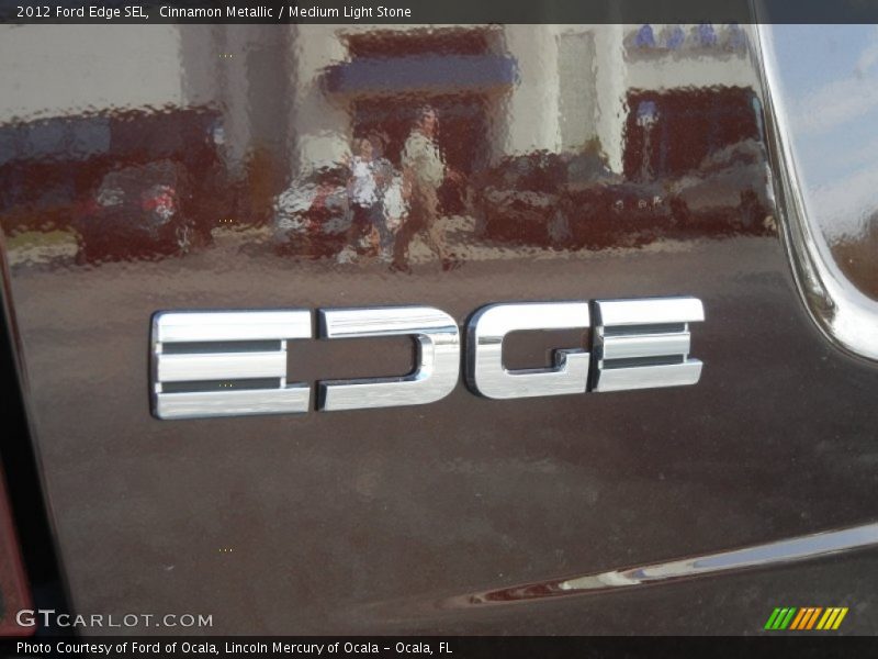 Cinnamon Metallic / Medium Light Stone 2012 Ford Edge SEL
