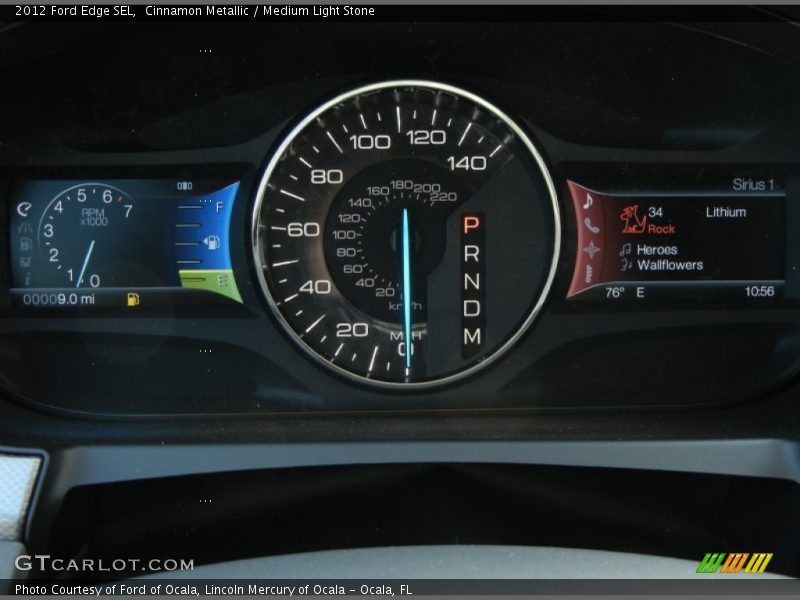 Cinnamon Metallic / Medium Light Stone 2012 Ford Edge SEL