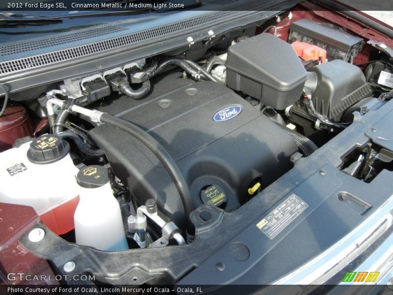 Cinnamon Metallic / Medium Light Stone 2012 Ford Edge SEL