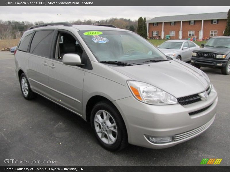 Silver Shadow Pearl / Stone 2005 Toyota Sienna XLE