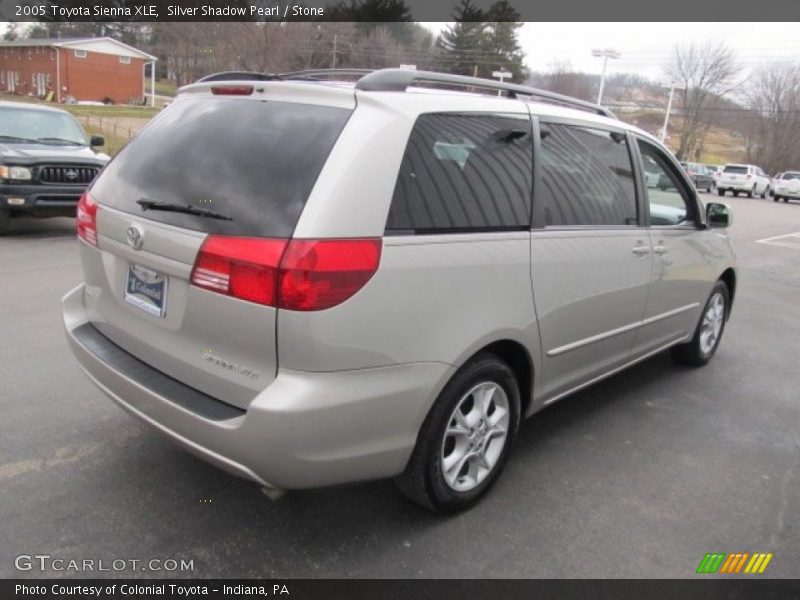 Silver Shadow Pearl / Stone 2005 Toyota Sienna XLE