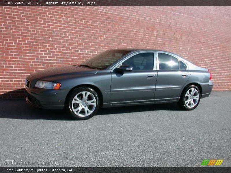 Titanium Grey Metallic / Taupe 2009 Volvo S60 2.5T