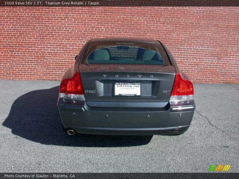 Titanium Grey Metallic / Taupe 2009 Volvo S60 2.5T