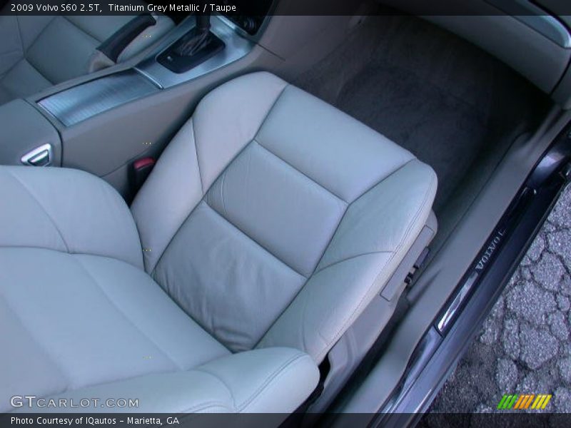 Titanium Grey Metallic / Taupe 2009 Volvo S60 2.5T