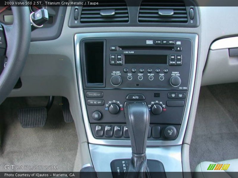 Titanium Grey Metallic / Taupe 2009 Volvo S60 2.5T