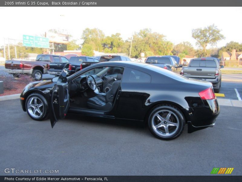 Black Obsidian / Graphite 2005 Infiniti G 35 Coupe