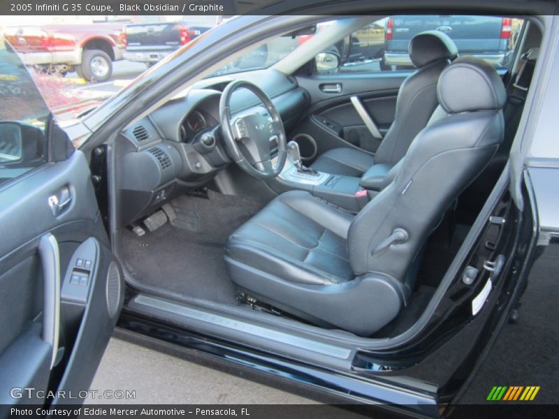  2005 G 35 Coupe Graphite Interior