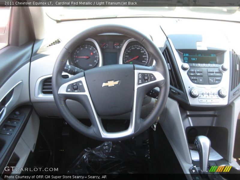 Cardinal Red Metallic / Light Titanium/Jet Black 2011 Chevrolet Equinox LT