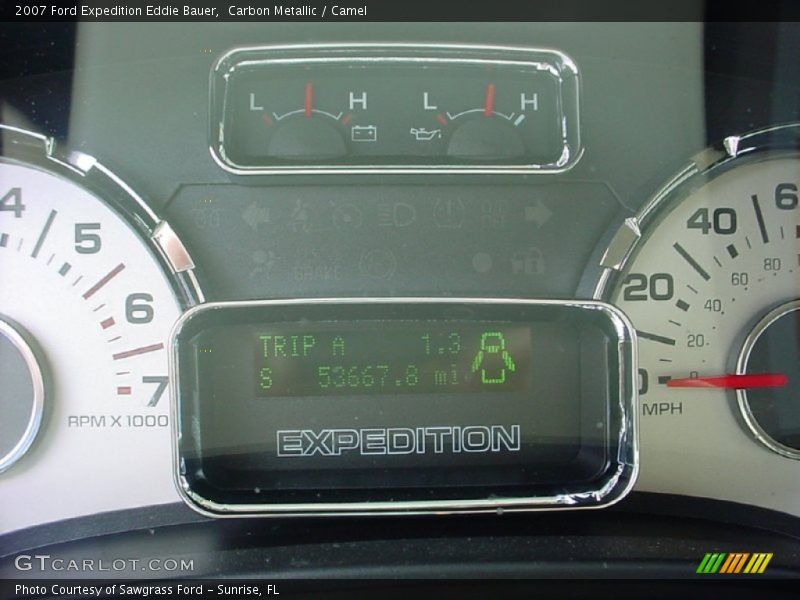 Carbon Metallic / Camel 2007 Ford Expedition Eddie Bauer