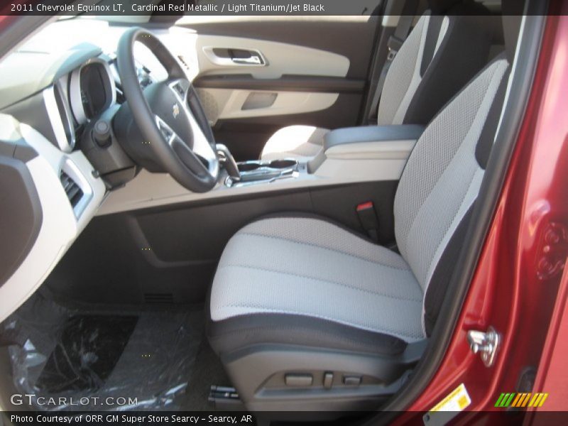  2011 Equinox LT Light Titanium/Jet Black Interior