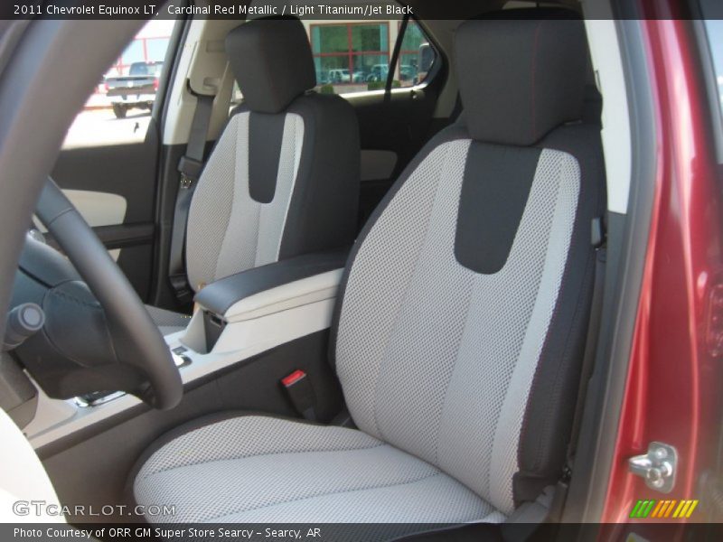 Cardinal Red Metallic / Light Titanium/Jet Black 2011 Chevrolet Equinox LT