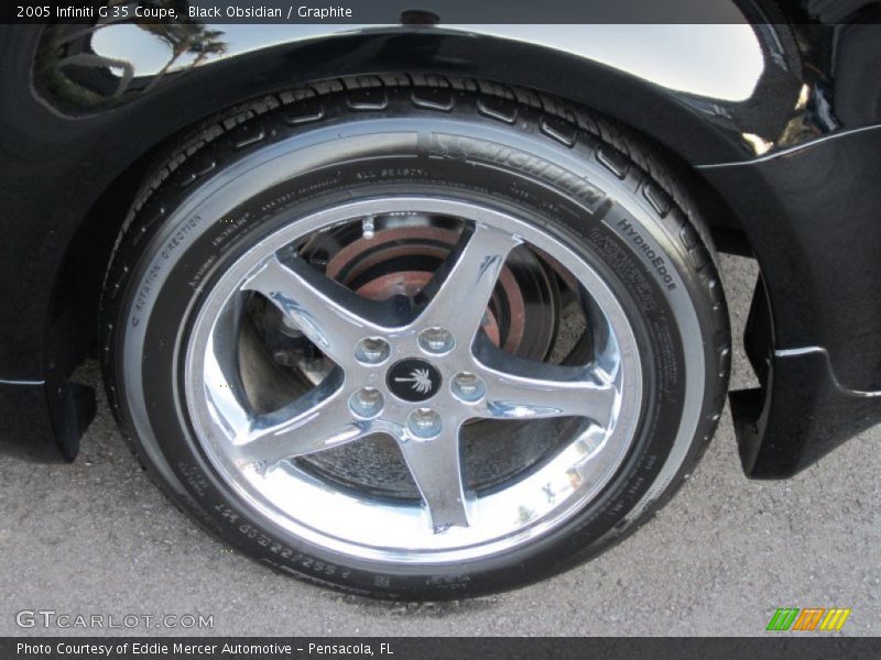 Black Obsidian / Graphite 2005 Infiniti G 35 Coupe