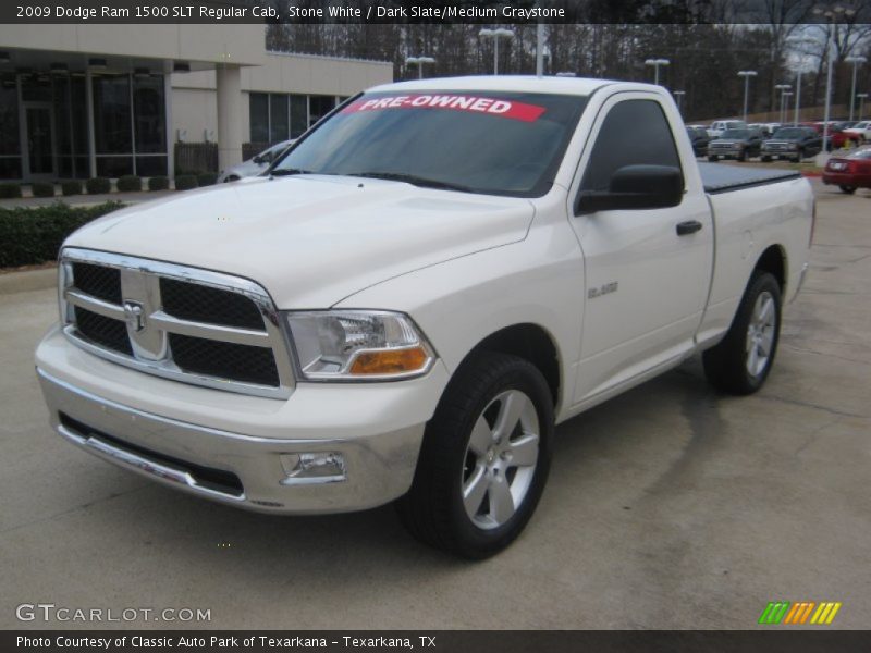 Stone White / Dark Slate/Medium Graystone 2009 Dodge Ram 1500 SLT Regular Cab