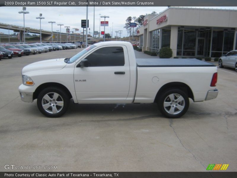 Stone White / Dark Slate/Medium Graystone 2009 Dodge Ram 1500 SLT Regular Cab