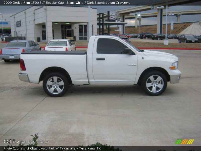 Stone White / Dark Slate/Medium Graystone 2009 Dodge Ram 1500 SLT Regular Cab