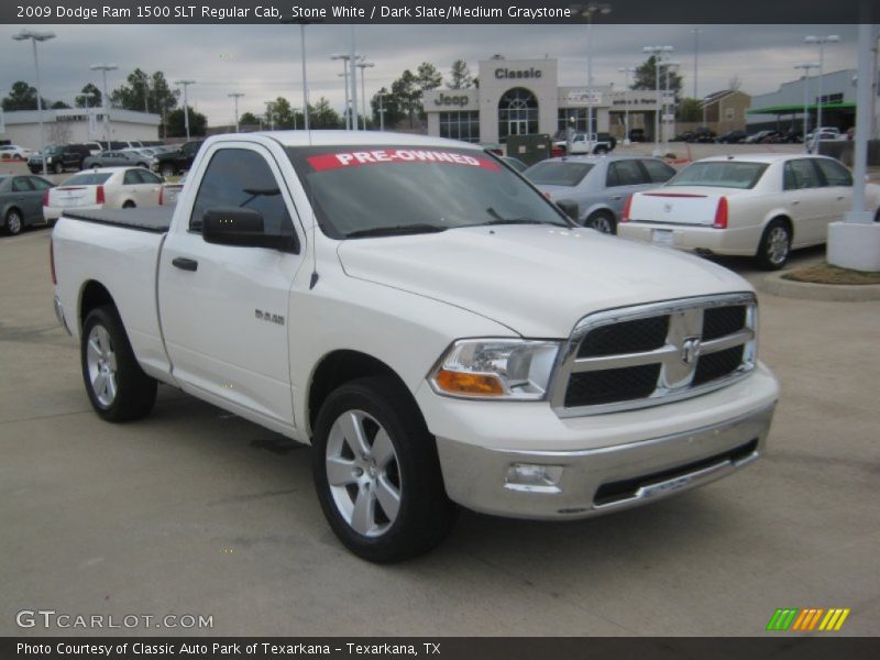 Stone White / Dark Slate/Medium Graystone 2009 Dodge Ram 1500 SLT Regular Cab