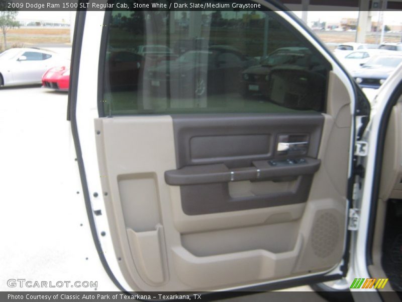 Stone White / Dark Slate/Medium Graystone 2009 Dodge Ram 1500 SLT Regular Cab